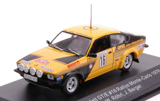 OPEL KADETT GT/E N.16 RALLY MONTE CARLO 1976 W.ROHRL-J.BERGER 1:43 - CMR Classic Model Replicars - WRC024