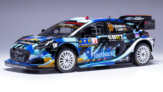 FORD PUMA WRC N.13 CENTRAL EUROP.RALLY 2023 MUNSTER-LOUKA 1:18 - Ixo Model - 18RMC188