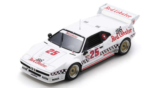 BMW M1 N.25 CHAMPION GTO IMSA 1981 K.MILLER-D.COWART 1:43 - Spark Model - US088