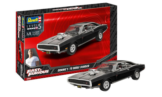 DODGE CHARGER FAST & FURIOUS MODEL SET KIT 1:25 - Revell - RV67693