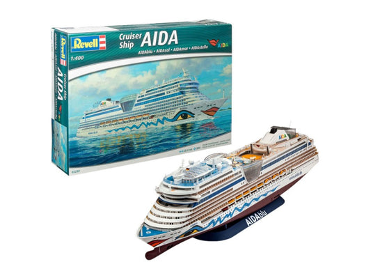 AIDA BLU SOL MAR STELLA CIVIL SHIPS KIT 1:400 - Revell - RV05230