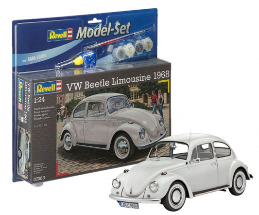 VW BEETLE LIMOUSINE 68 KIT MODEL SET 1:24 - Revell - RV67083