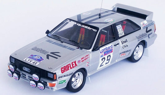AUDI QUATTRO RAC RALLY 1984 LORD-VARLEY 1:43 - Trofeu - TFRRUK99