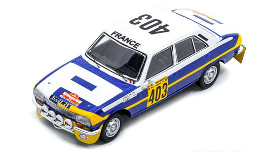 PEUGEOT 504 N.403 WINNER CODASUR RALLYE 1979 J.GUICHET-J.TODT 1:43 - Spark Model - S5632