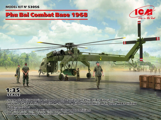 PHU BAI COMBAT BASE 1968 KIT 1:35 - ICM - ICM53056
