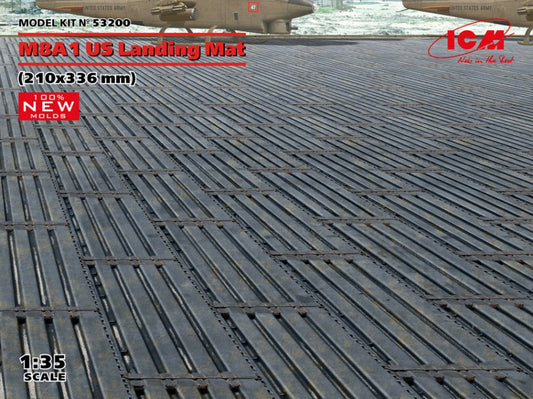 M8A1 US LANDING MAT 210x336 mm KIT 1:35 - ICM - ICM53200