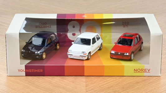 YOUNGTIMERS GIFT SET 3pcs JET CAR 1:43 - Norev - NV479992