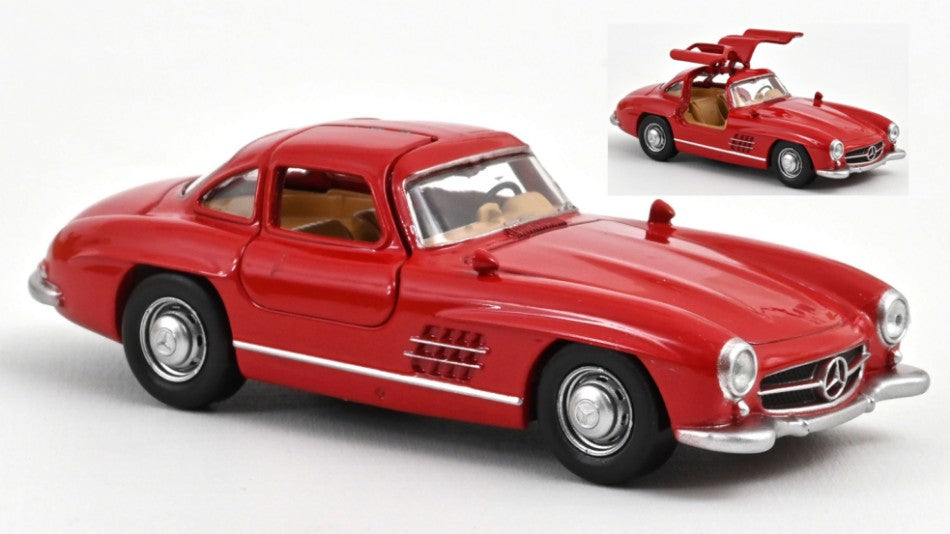 MERCEDES 300 SL 1954 FIRE ENGINE RED JET-CAR 1:43 - Norev - NV351199
