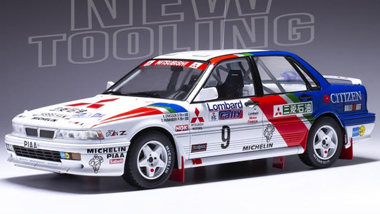 MITSUBISHI GALANT VR-4 N.9 RAC RALLY 1990
ERIKSSON-PARMANDER 1:18 - Ixo Model - 18RMC192A