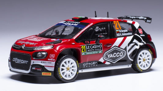 CITROEN C3 RALLY 2 N.21 RALLY MONTE CARLO 2024
GRYAZIN-ALEKSANDROV 1:43 - Ixo Model - RAM917