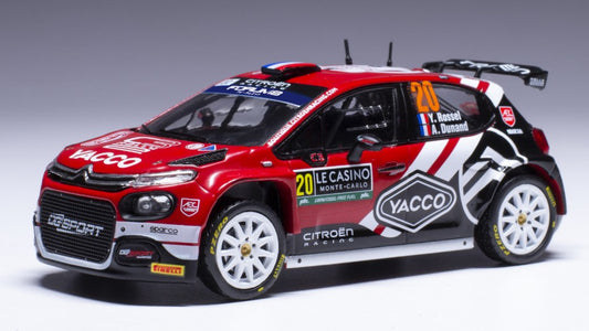 CITROEN C3 RALLY 2 N.20 RALLY MONTE CARLO 2024
ROSSEL-DUNAND 1:43 - Ixo Model - RAM916