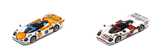 PORSCHE 962 LM MANS 1994 N.35+N.36 1:64 - Spark Model - YCOMBO64004