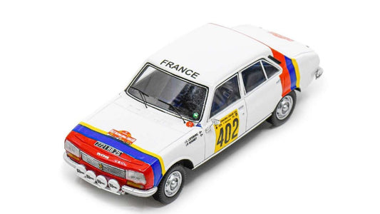 PEUGEOT 504 N.402 2nd CODASUR RALLY 1979 LEFEBVRE-ROUGET 1:43 - Spark Model - S7841