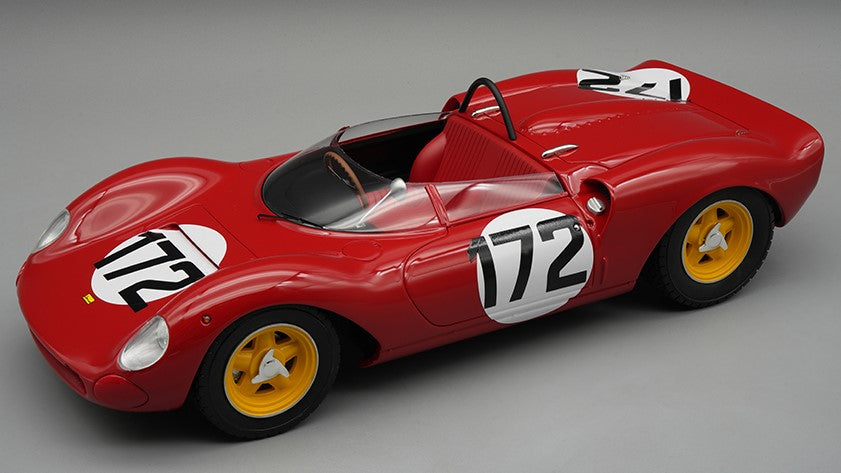 FERRARI 206 DINO SP N.172 WINN.COURSE DE COTE OLL.-VIL.1965 L.SCARF.1:18 - Tecnomodel - TMD18234D