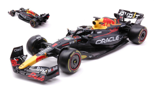 RED BULL RB19 N.1 WINNER ABU DHABI WORLD CHAMPION 2023 M.VERSTAPPEN 1:18 - Burago - BU18003VA