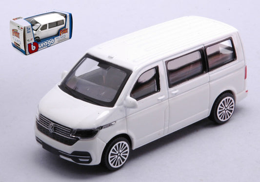 VW T6.1 TRANSPORTER 2020 WHITE 1:43 - Burago - BU30434W