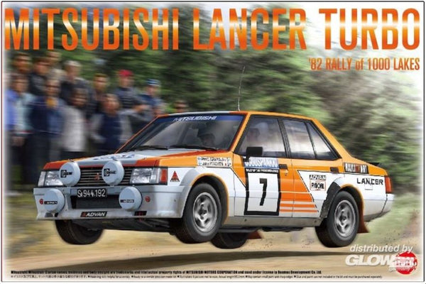 MITSUBISHI LANCER TURBO RALLY 1000 LAKES 1982 KIT 1:24 – Triple Crown ...