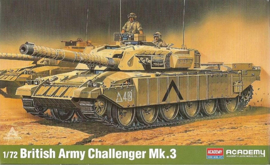 BRITISH ARMY CHALLENGER Mk3 KIT 1:72 - Academy - ACD13426