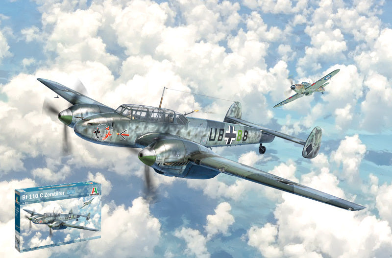 ME-410 HORNISSE KIT 1:72 - Italeri - IT0049