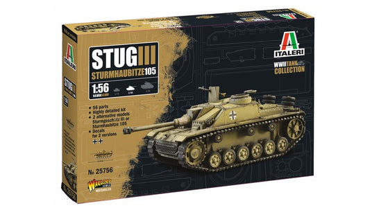 Sd.Kfz.142.1 StuG III KIT 1:56 - Italeri - IT25756