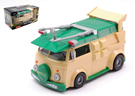 TURTLES PARTY WAGON YELLOW/GREEN 1:32 - Jada Toys - JADA253282000