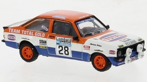 FORD ESCORT RS 1800 N.28 RAC RALLY LOMBARD 1979 M.WILSON 1:87 - Brekina - BRE19588