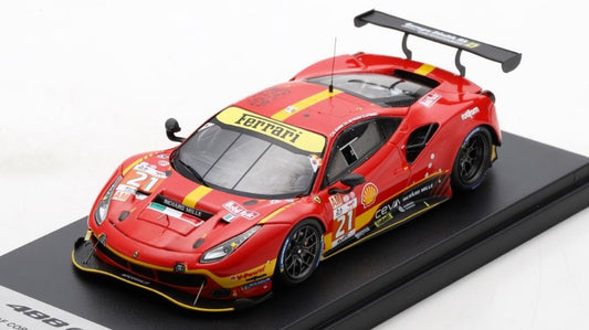 FERRARI 488 GTE EVO N.21 LE MANS 2023 MANN/PIGUET/DE PAUW 1:43 - Looksmart - LSLM163