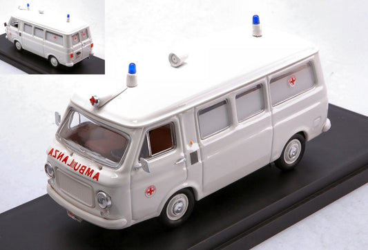 FIAT 238 AMBULANZA CROCE ROSSA 1968 160° ANNIVERSARIO 1:43 - Rio - RI4726