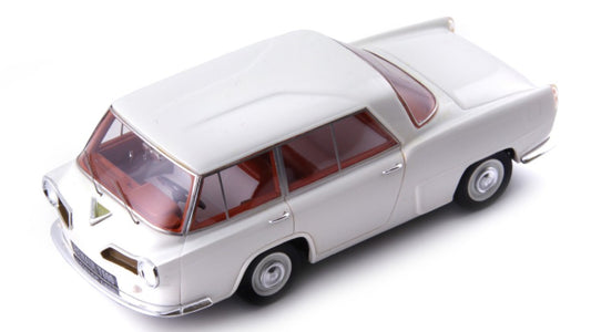 RENAULT PROJET 600 1957 WHITE 1:43 - Autocult - ATC06061