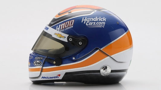 HELMET KYLE LARSON 2024 ARROW MCLAREN H11000 ARAI 1:5 - Spark Model - 5HSP106