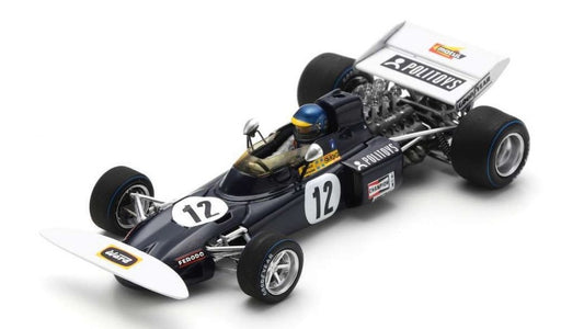 MARCH 711 N.12 RACE OF CHAMPIONS 1971 RONNIE PETERSON 1:43 - Spark Model - S2757