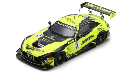 MERCEDES GT3 N.3 24 H SPA 2023 SCHOLZE-HEYER-PERONI-ASSENHEIMER 1:43 - Spark Model - SB718