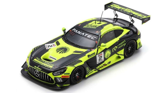MERCEDES GT3 N.2 24 H SPA 2023 BERGSTEIN-LEWANDOWSKI-WALKER-WILLIAMSON - Spark Model - SB741