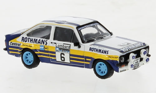 FORD ESCORT RS 1800 N.6 RALLY RAC LOMBARD 1979 A.VATANEN 1:87 - Brekina - BRE19587