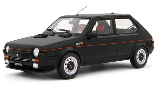 FIAT RITMO 185 T.C.1981 BLACK 1:18 - Laudo Racing - LM186D