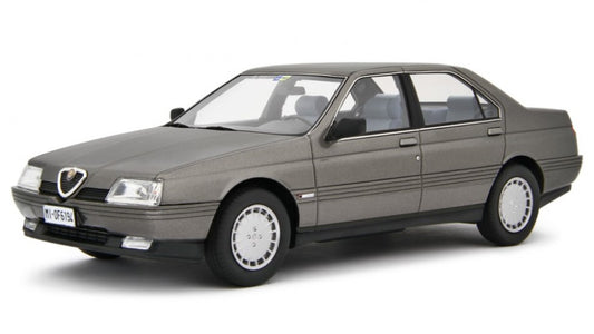 ALFA ROMEO 164 2.0i TWIN SPARK 1987 MET.GREY 1:18 - Laudo Racing - LM183E