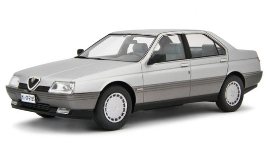 ALFA ROMEO 164 2.0i TWIN SPARK 1987 SILVER 1:18 - Laudo Racing - LM183D