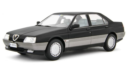 ALFA ROMEO 164 2.0i TWIN SPARK 1987 BLACK 1:18 - Laudo Racing - LM183B