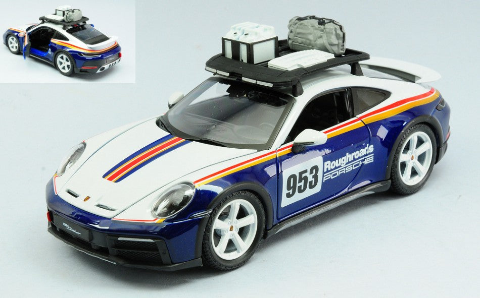 PORSCHE 911 N.953 (MEMORIAL) DAKAR 2023 1:24 - Burago - BU28029