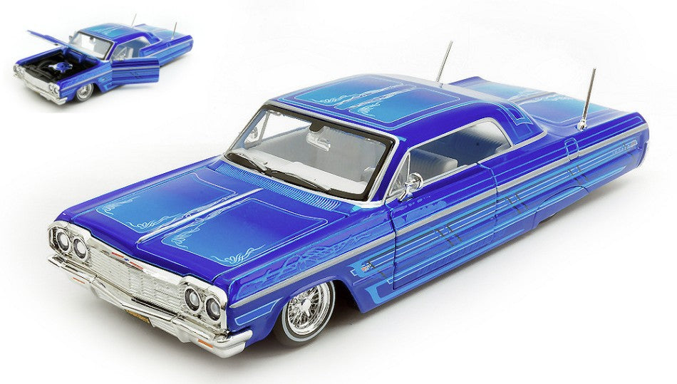 CHEVROLET IMPALA SS 1964 BLUE 1:24 - Maisto - MI32547