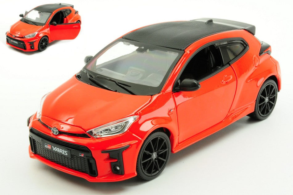 TOYOTA GR YARIS 2021 RED 1:24 - Maisto - MI32909R
