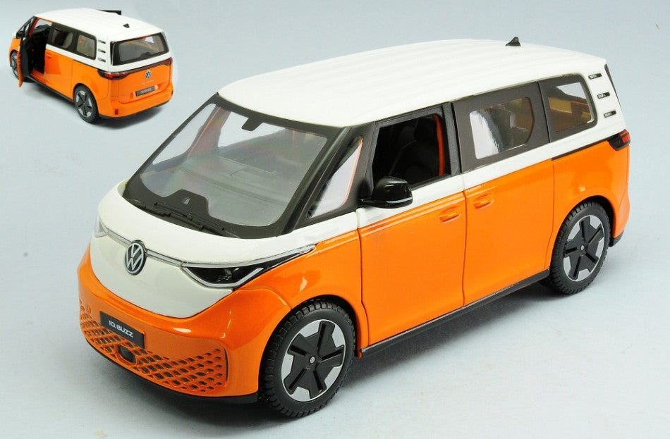 VW ID BUZZ ORANGE/WHITE 1:24 - Maisto - MI32914O