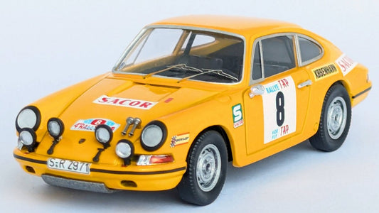 PORSCHE 911 S 3rd TAP RALLY 1970 WALDEGAARD-THORSZELIUS 1:43 - Trofeu - TFDSN202