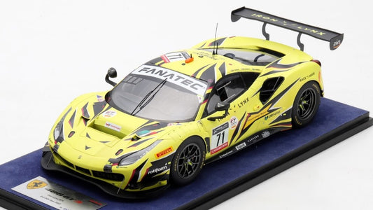 FERRARI 488 GT3 N.71 IRON LYNX 3rd 24H SPA 2022 FUOCO/SERRA/RIGON 1:18 - Looksmart - LS18RC018