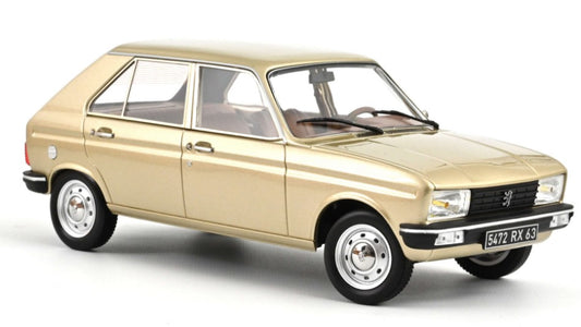 PEUGEOT 104 GR 1981 BEIGE METALLIC 1:18 - Norev - NV184904