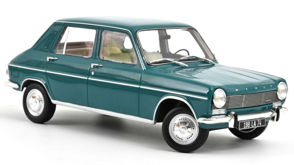 SIMCA 1100 GLS 1968 BORODINE GREEN 1:18 - Norev - NV185754