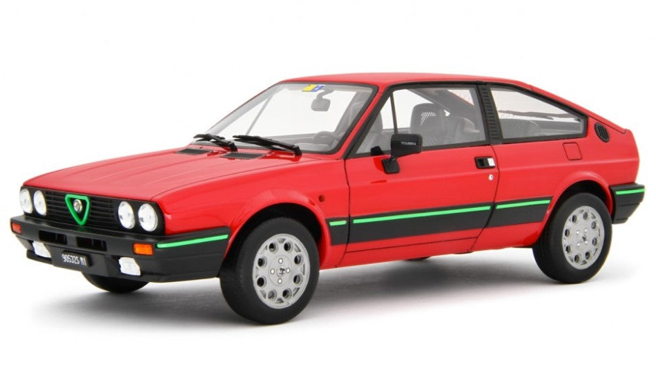 ALFA SPRINT 1.5 Q.V.1983 RED 1:18 - Laudo Racing - LM184A