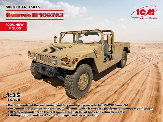 HUMVEE M1097A2 KIT 1:35 - ICM - ICM35435
