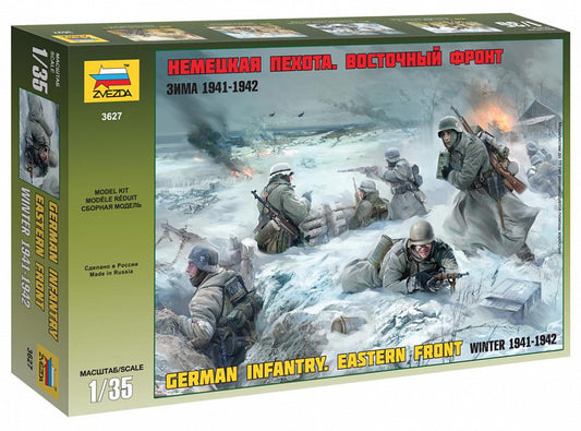 GERMAN INFANTRY WINTER 1941-42 KIT 1:35 - Zvezda - Z3627