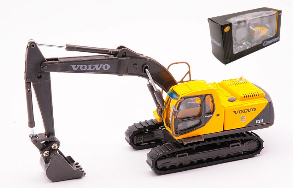 ESCAVATORE VOLVO EC210 VOLVO EXCAVATOR 1:84 - Cararama - CA810004